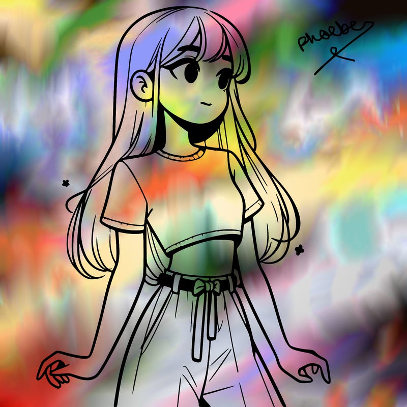 girl in a cute crop top