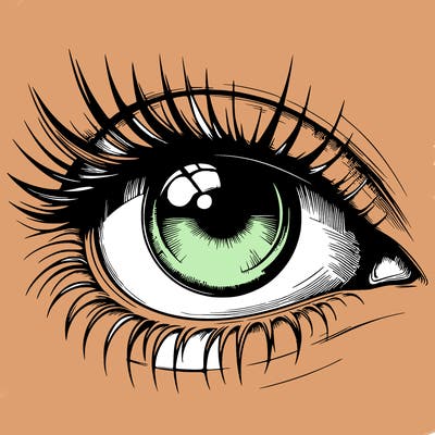 realistic eye