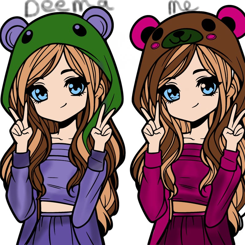 teen girl in animal costume