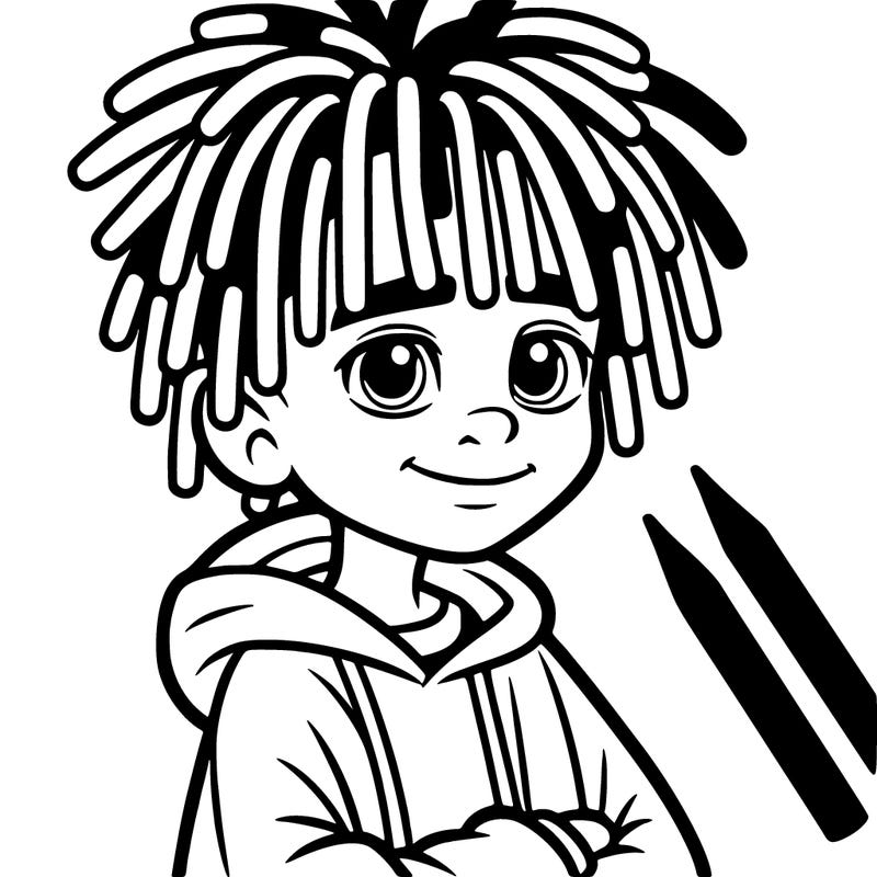 boy with dreads