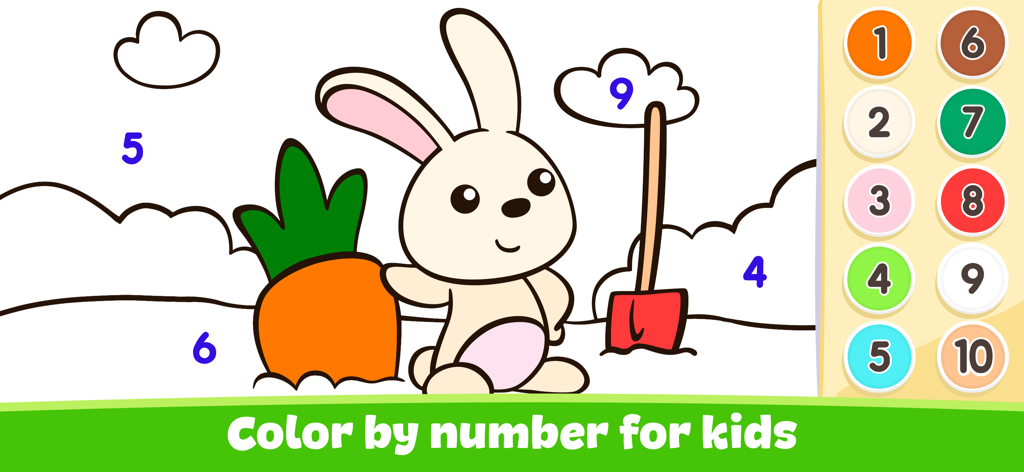 Color by Number: Kids' Games - Education App | MWM