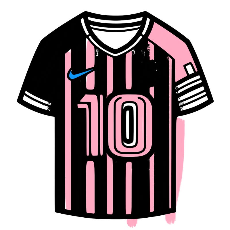 barcelona jersey number 10