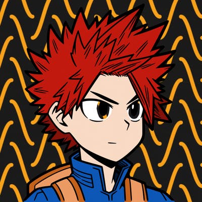 kirishima from my hero academia