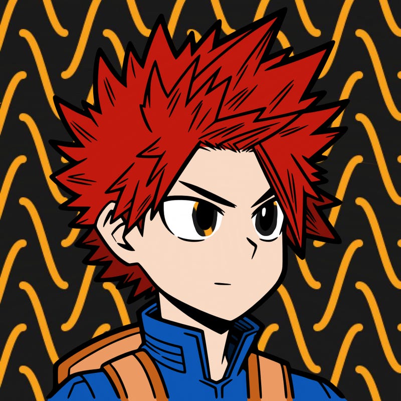kirishima from my hero academia