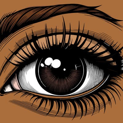 realistic eye
