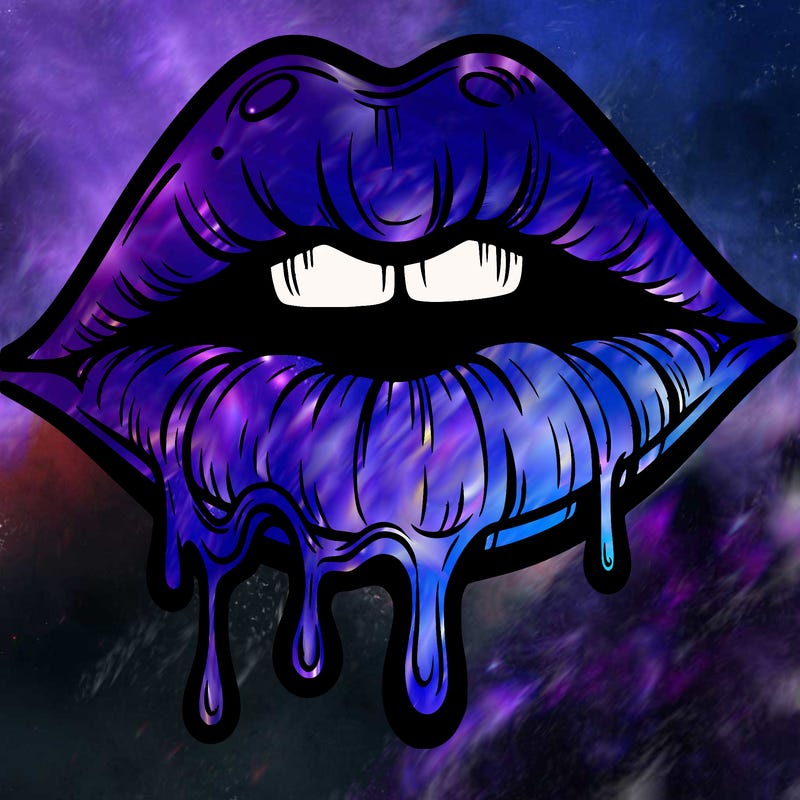 lips that look realistic and drip