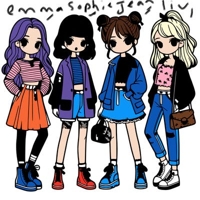 girls with fashion