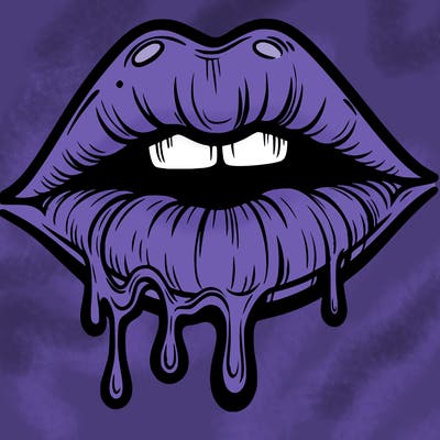 lips that look realistic and drip