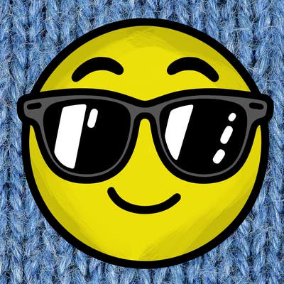 emoji with sunglasses