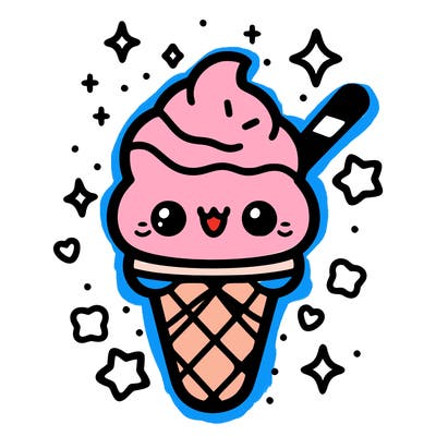 cute ice cream
