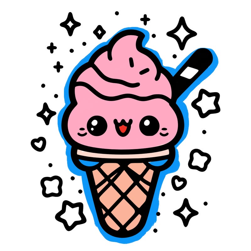 cute ice cream