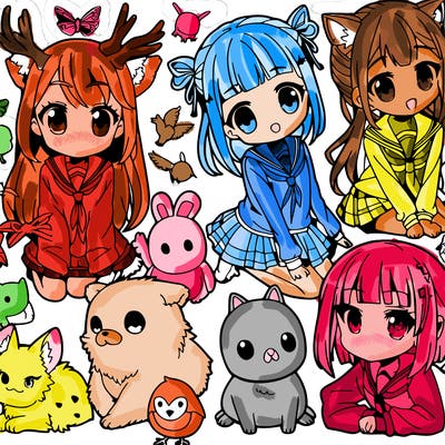 anime animals