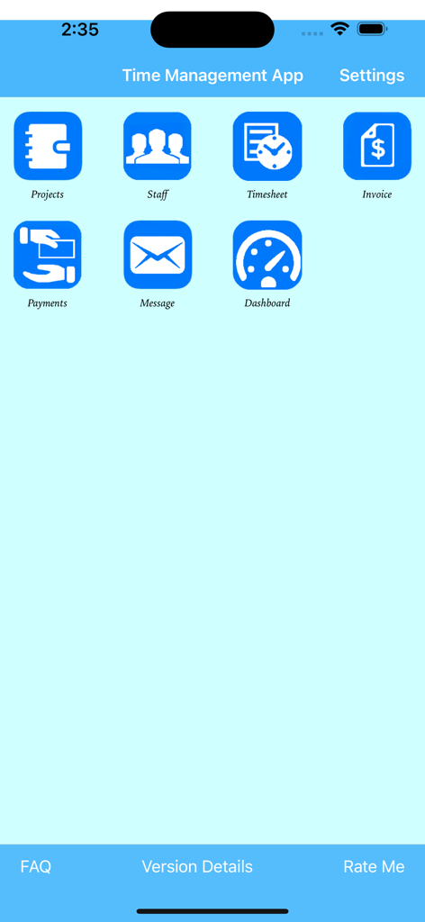 Time Management App - Business App | MWM