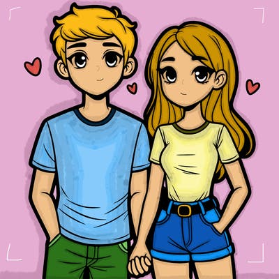 boyfriend and girlfriend