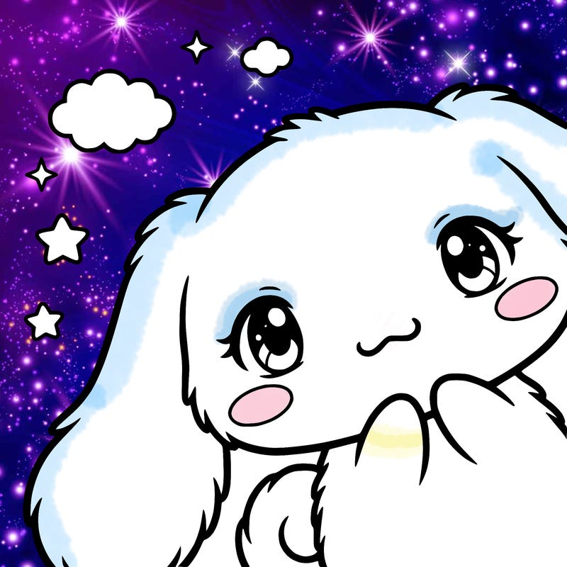 anime cinnamoroll cute fluffy