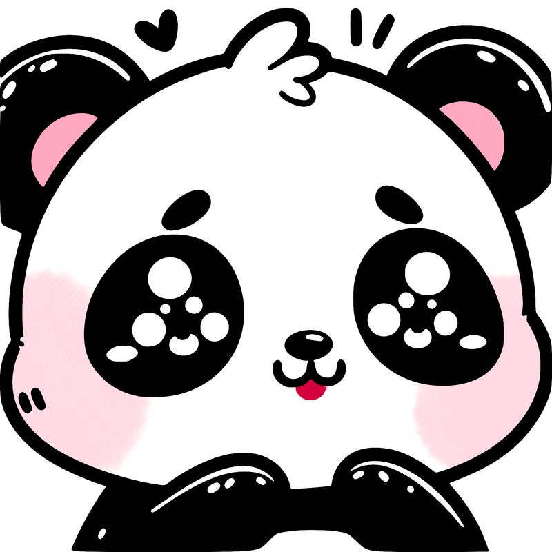panda cute