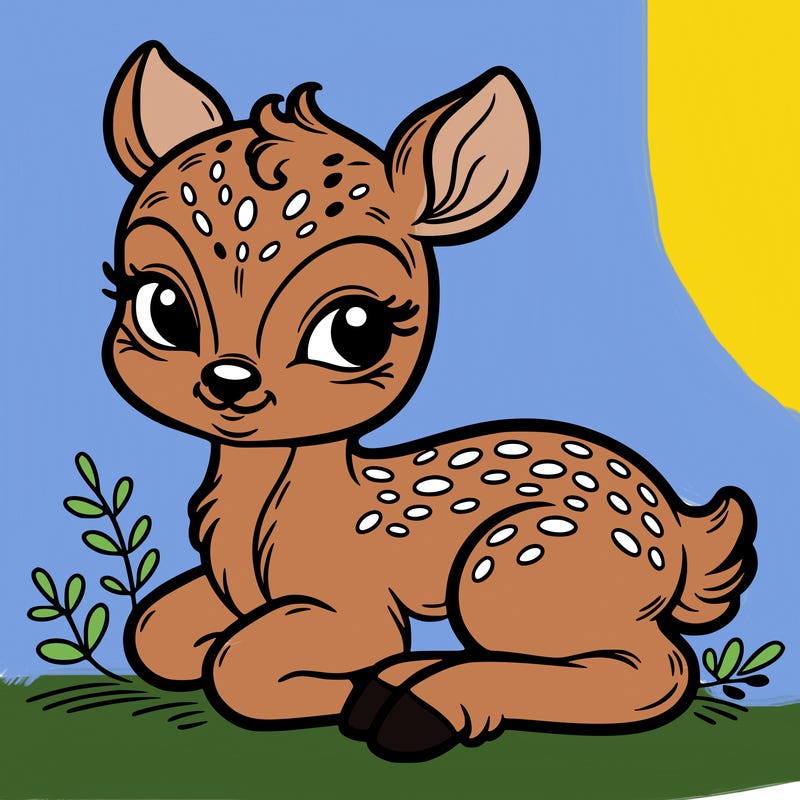 baby deer