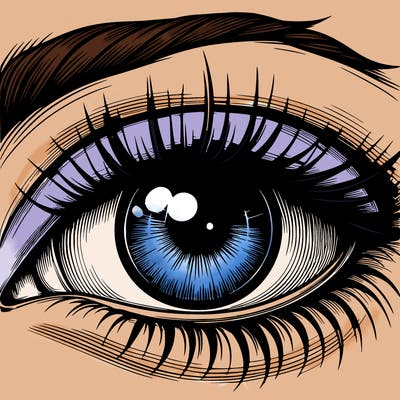 realistic eye