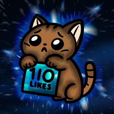 a cat begging for 10 likes