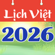 Lịch Vạn Niên 2026 & Lịch Việt