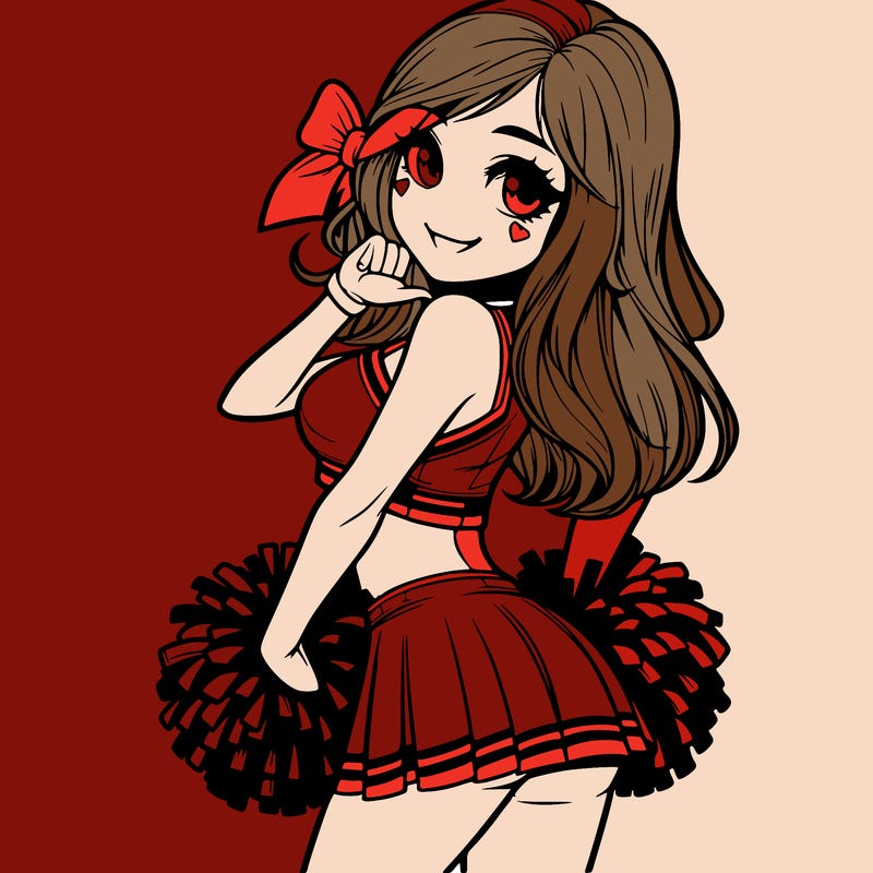 realistic cheerleader