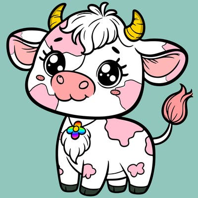 cute cow