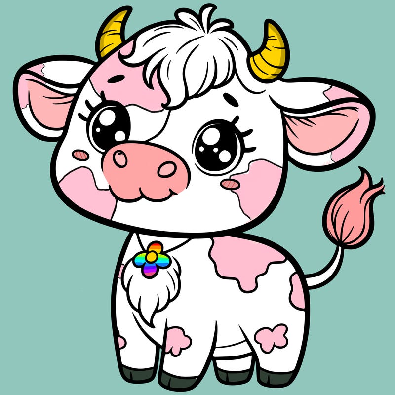 cute cow