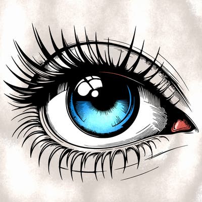realistic eye