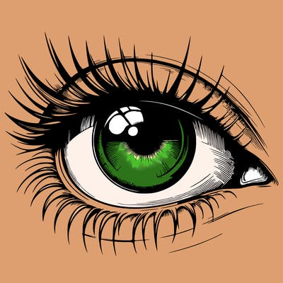 realistic eye