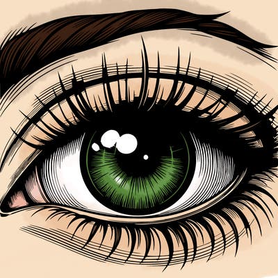 realistic eye
