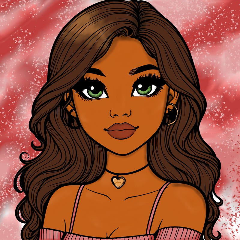 realistic pretty girl