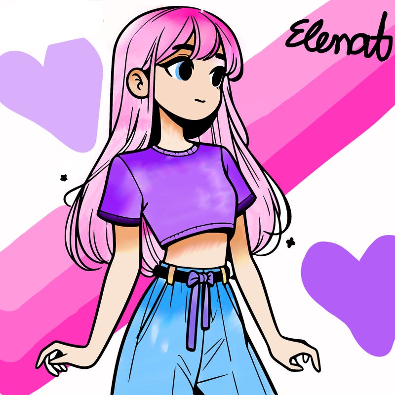 girl in a cute crop top