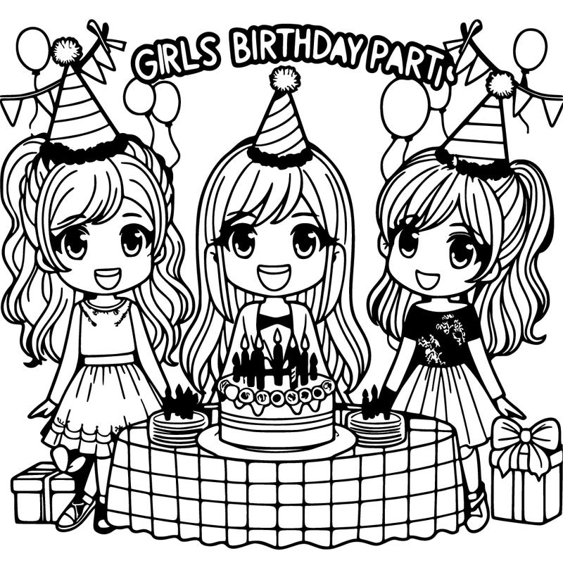girls birthday party