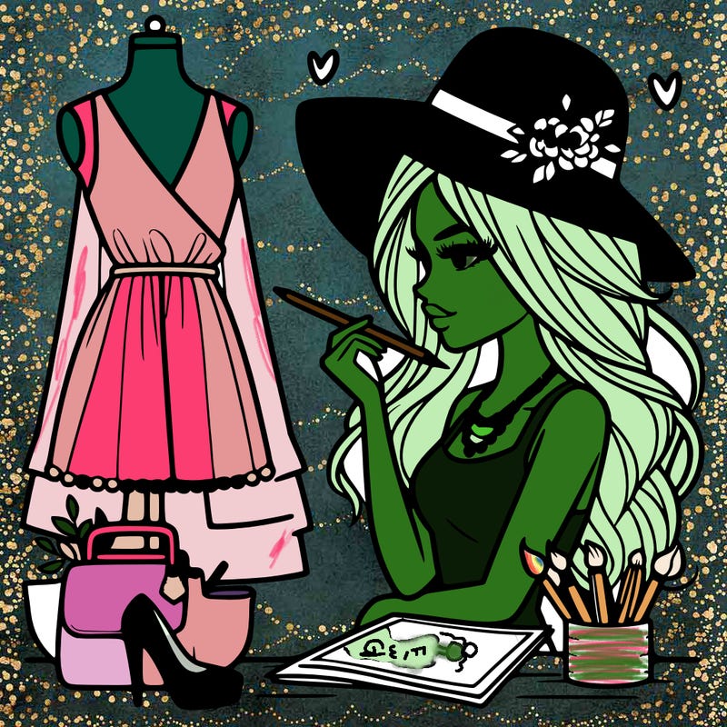 a stylish fashion designer