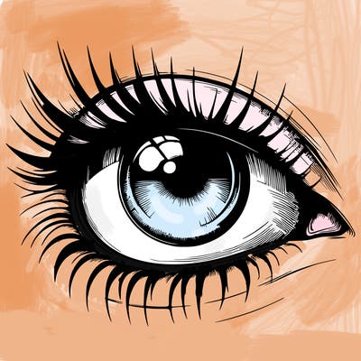 realistic eye