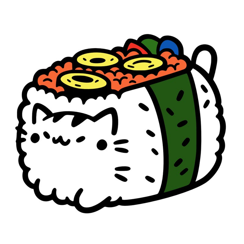 sushi cat