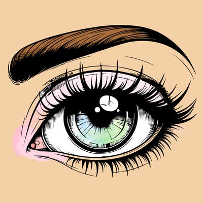 realistic eye