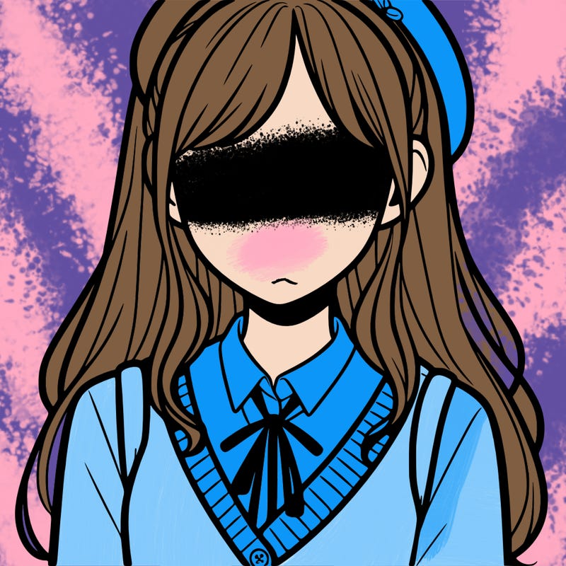 faceless preppy girl