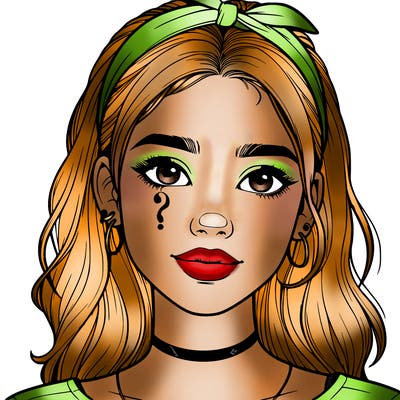 realistic teenage girl