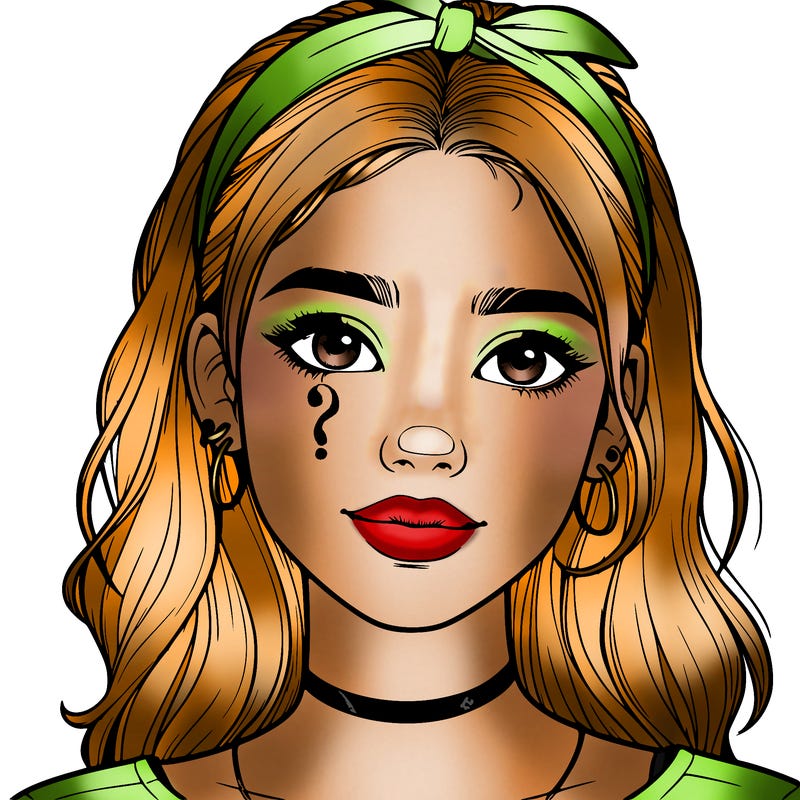 realistic teenage girl