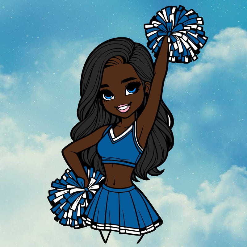 realistic cheerleader