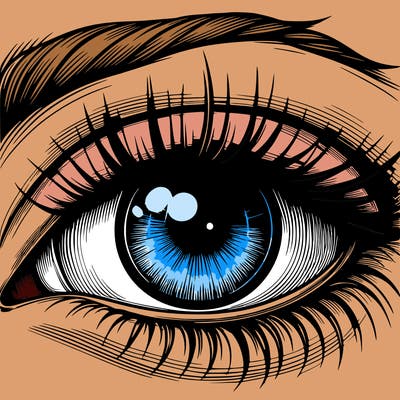 realistic eye