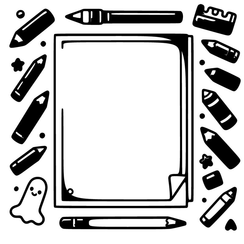 blank piece of paper