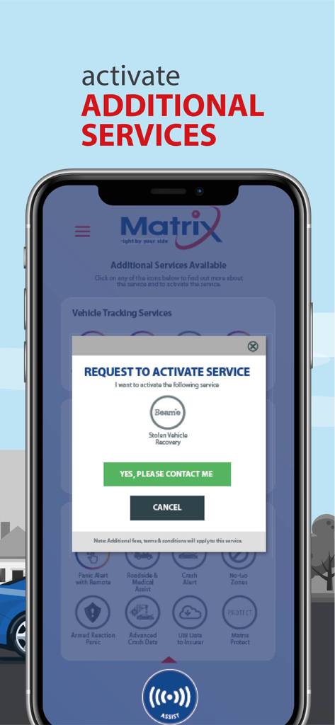 Matrix Vehicle Tracking - Business App | MWM