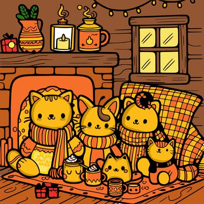 cozy friends