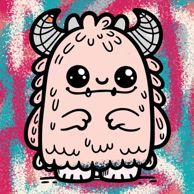 cute monster