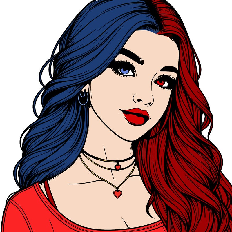 detailed realistic girl