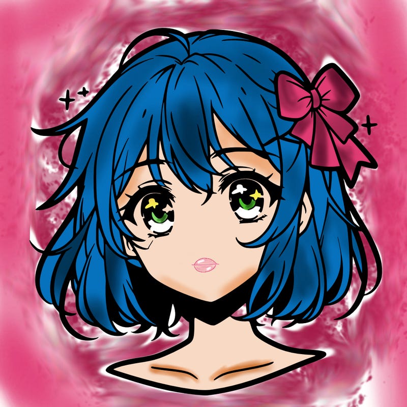 anime girl face