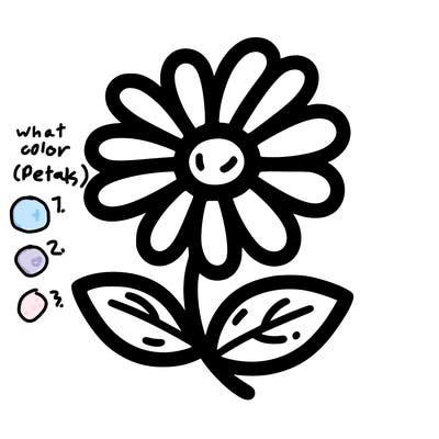 a simple flower