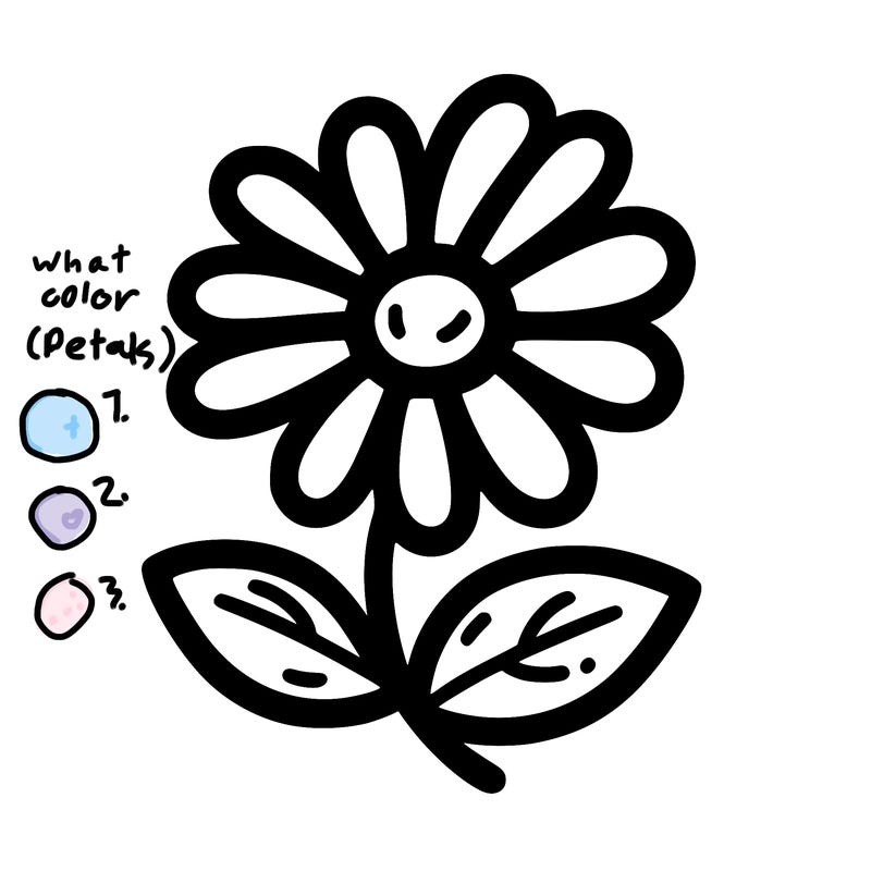 a simple flower